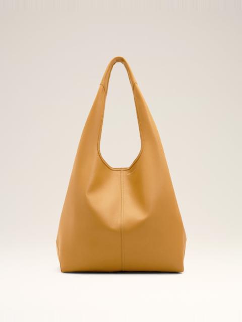 YELLOW TAURILLON LEATHER ETIENNE HOBO BAG