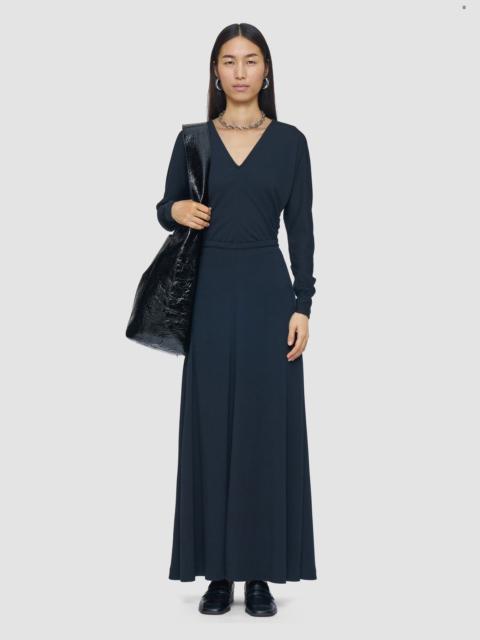 Wool Jersey Maxi Skirt