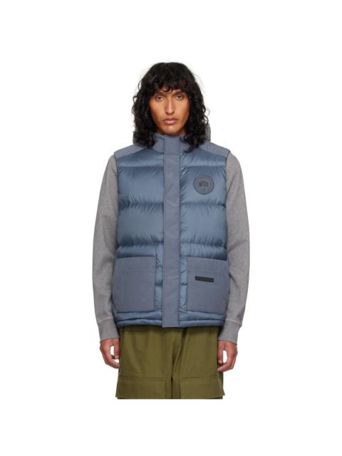 Blue 'Paradigm' Freestyle Down Vest