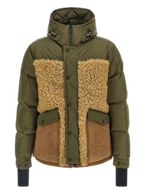 Grifford shearling-panels puffer jacket