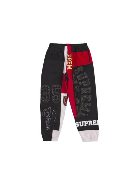 Supreme Patchwork Sweatpant (SS25) Black
