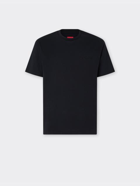 Cotton T-shirt with Ferrari logo