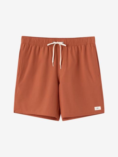 Lennox Hermosa Solid Volley 17" Swim Trunks