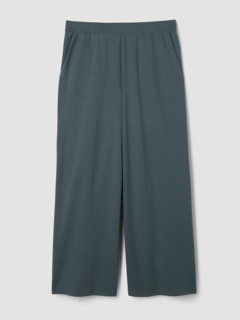 Lightweight Ponte Wide-Leg Pant