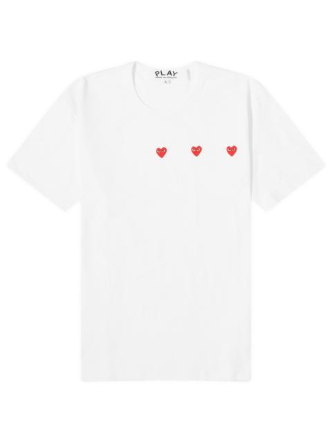 Comme des Garçons Play 3 Heart T-Shirt