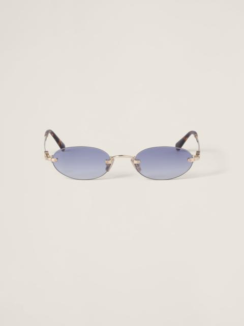 Miu Miu Logo sunglasses