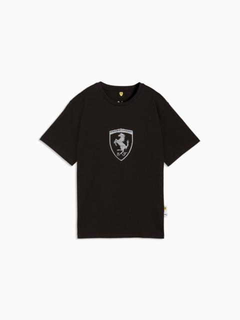 Scuderia Ferrari Women's Tonal Shield Tee