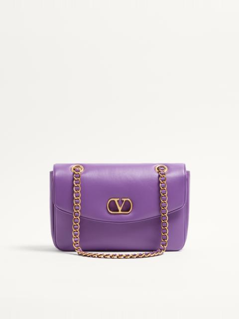 VALENTINO GARAVANI DJUNA MEDIUM CHAIN BAG IN NAPPA LEATHER
