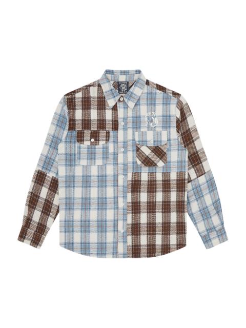 ARCH LOGO PATCHWORK CHECK SHIRT