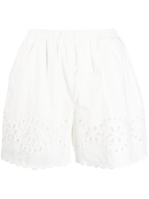 cut-out detailing shorts