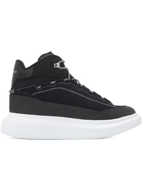 Alexander McQueen High Top Skate Sneaker Black White