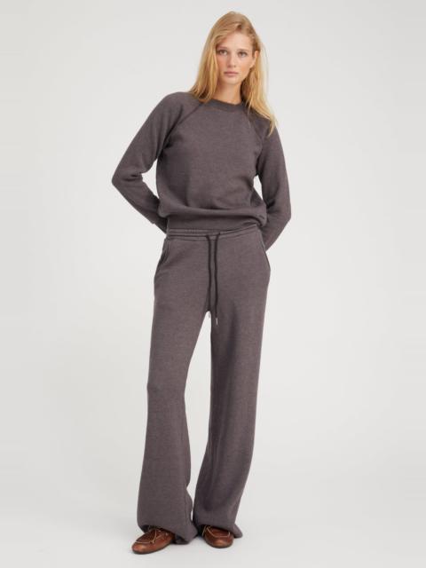 CHARCOAL BAGGY SWEATPANTS