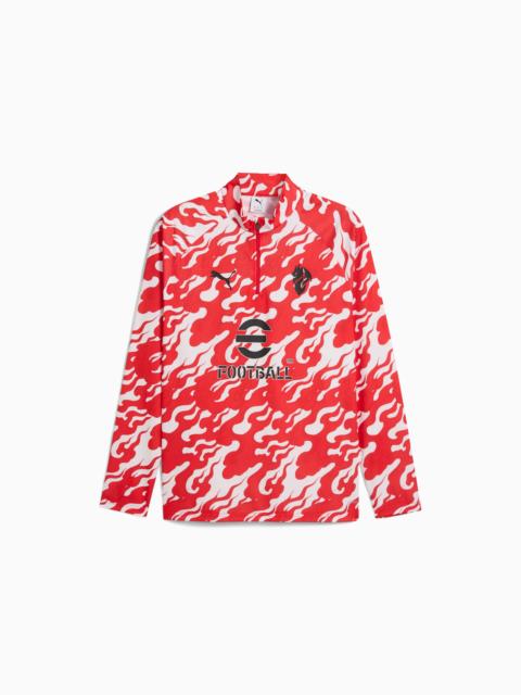AC Milan Men's Quarter-Zip Soccer Shirt