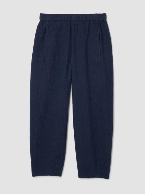 Organic Cotton Doubleweave Lantern Pant