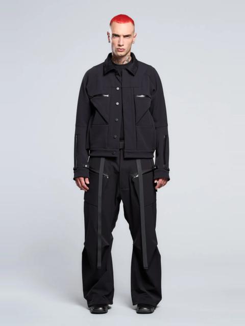 J86-SS schoeller® 3XDRY® WB-400™ Modular Work Jacket Black