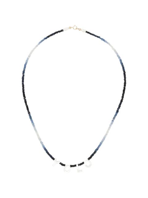 YOLO beaded necklace