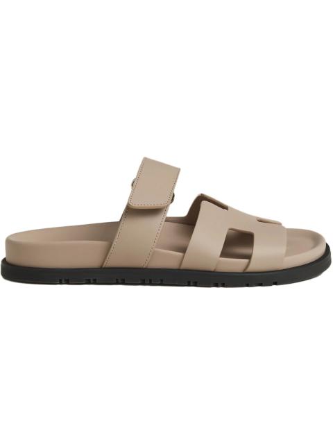Hermes Chypre Sandal Beige Mastic Calfskin Leather (Women's)