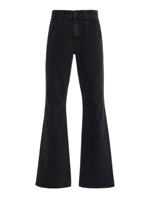 Anita Rigid High-Rise Bootcut Jeans black