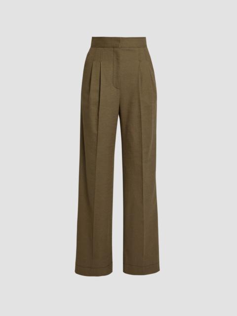 CREPE WIDE LEG TROUSER