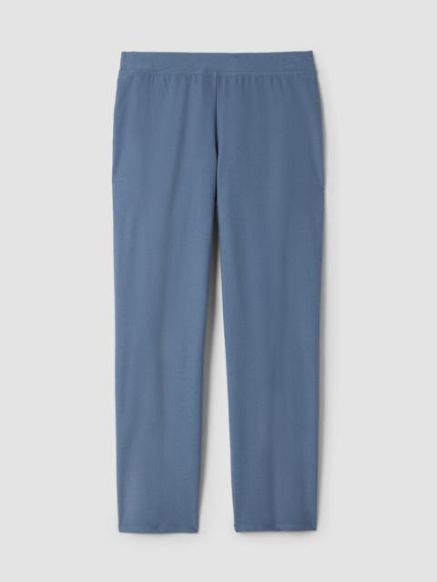 Washable Stretch Crepe Straight Pant