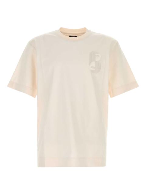 logo-embroidered T-shirt