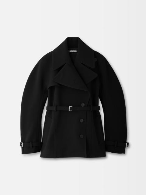 The short Ovalo trench coat