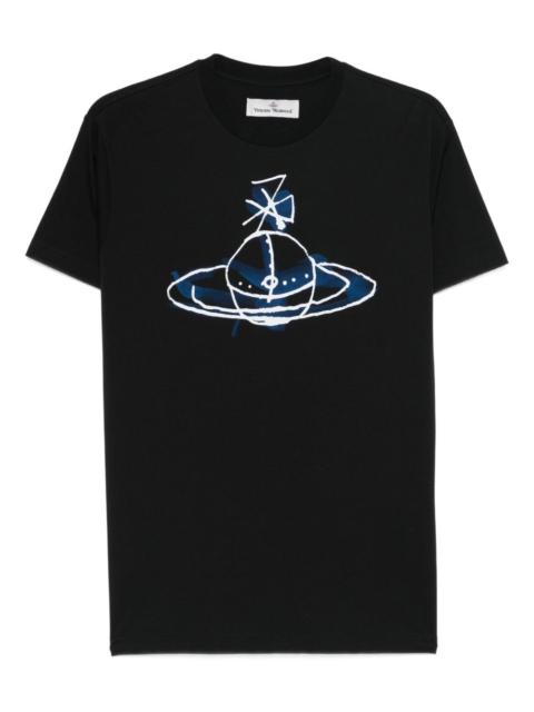 Orb-print T-Shirt