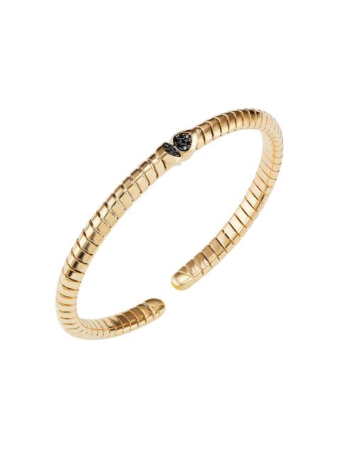 Black Diamond Trisolina Bangle Bracelet