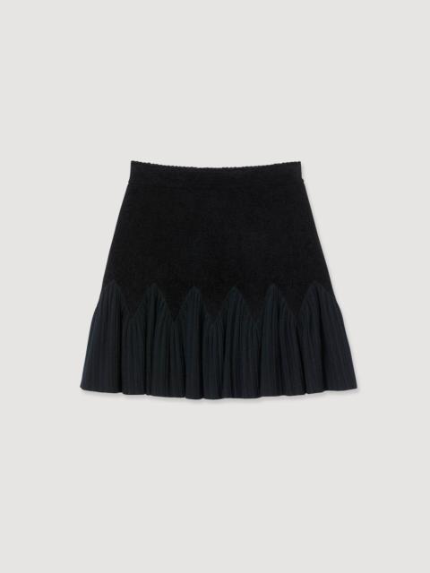 MINI TWO-TONE SKIRT