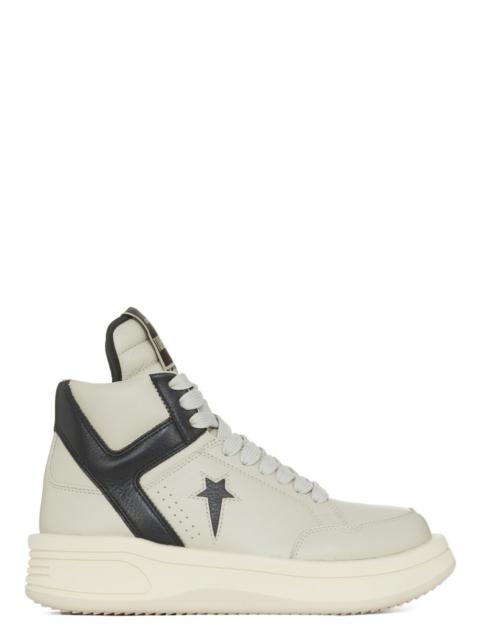 + Converse Turbowpn Leather High-Top Sneakers