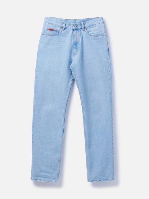 RELAXED FIT MENDED JEANS