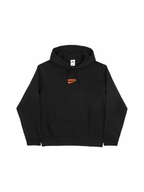 Nike SB x Concepts Hoodie Black Orange