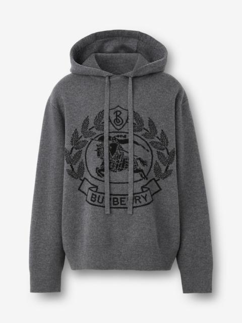 EKD Wool Jacquard Oversized Hoodie