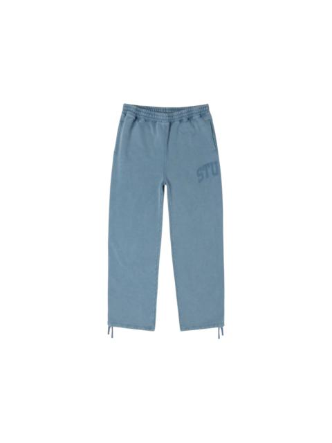 Stussy Faded Graphic Fleece Pant Washed Navy