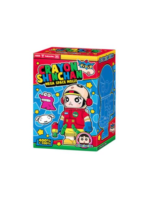 Pop Mart Mega Space Molly Crayon Shinchan Blind Box 100% & 400% Set