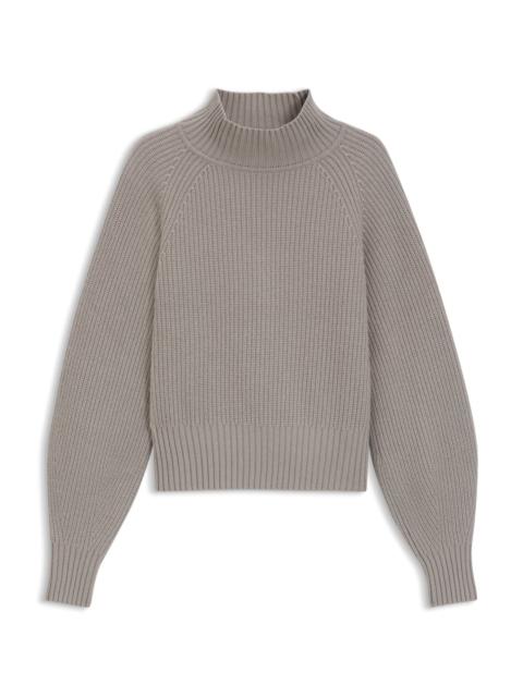 LOOSE-FIT ROLLNECK SWEATER WITH RAGLAN SLEEVES