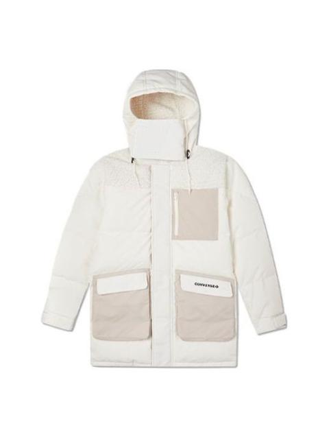 Converse Premium Mid Down Jacket 'White' 10021971-A03