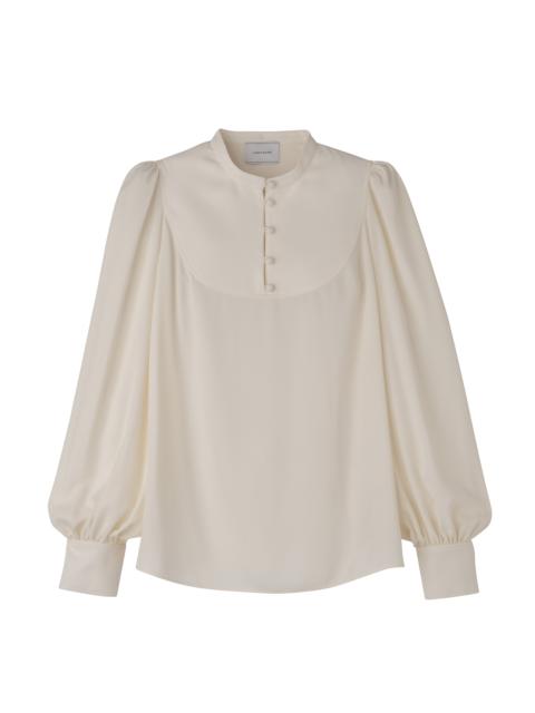 Blouse Ecru - Fluid crepe
