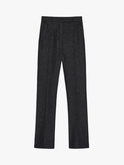 GALIZIA Slim-fit cotton trousers