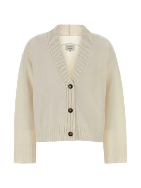 Ivory Cashmere Oversize Kaia Cardigan