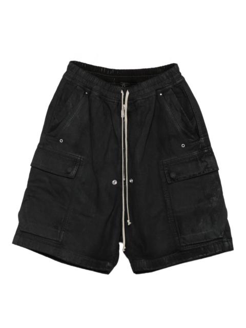 cargo-pocket drawstring shorts