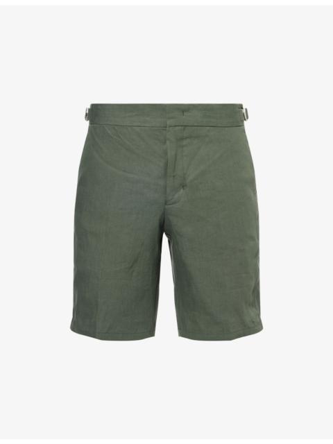 Regular-Fit Norwich Linen Shorts
