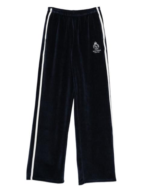side-stripe logo-detail track pants