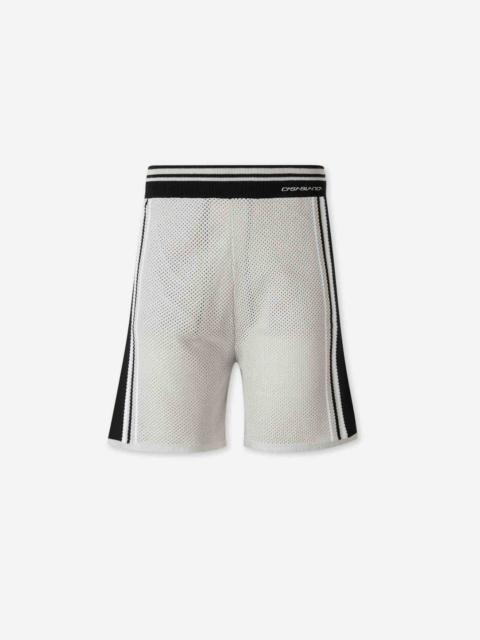 COTTON MESH BERMUDA SHORTS