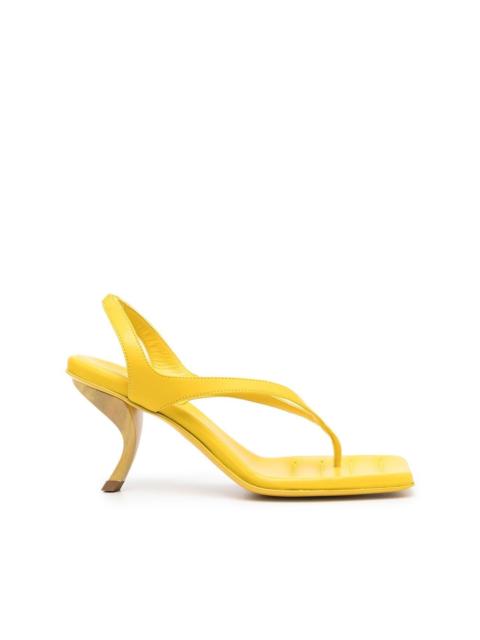 Rosie 13 square-toe sandals