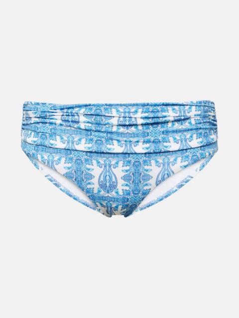 Printed Bel Air bikini bottoms