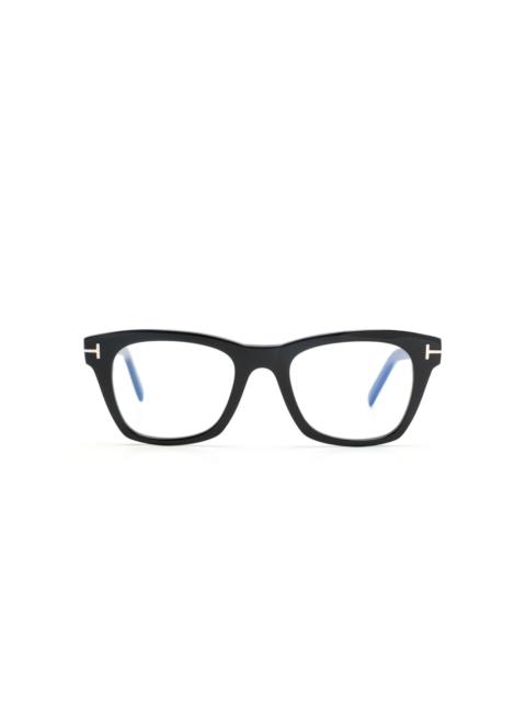 square-frame optical glasses