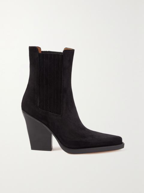 Dallas suede ankle boots Black