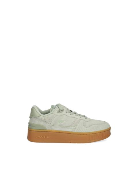 T-Clip corduroy platform sneakers
