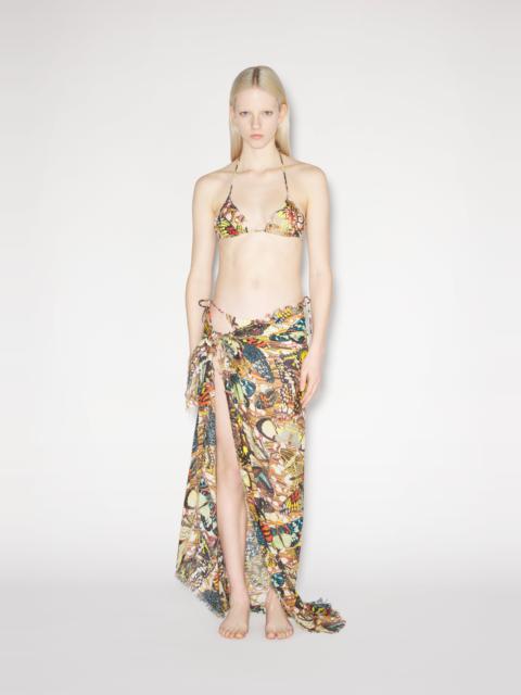 THE YELLOW BUTTERFLY SARONG